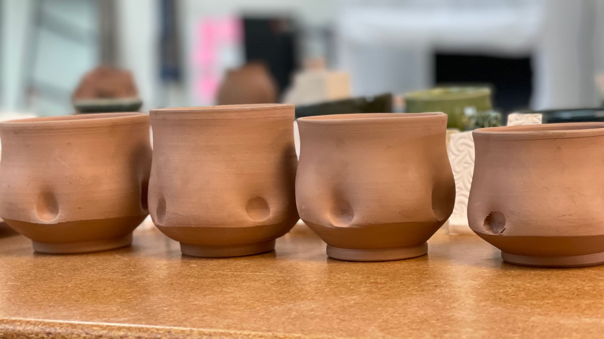 Handmade cups